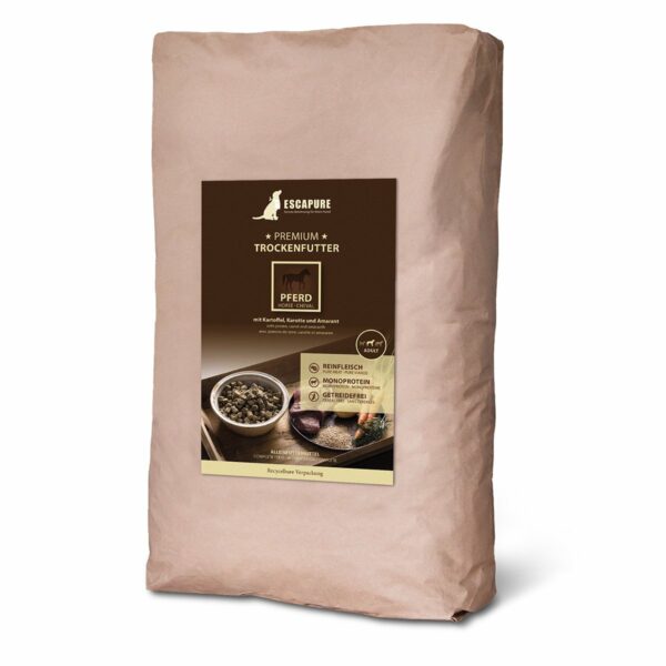 ESCAPURE Pferd Premium Trockenfutter 12kg