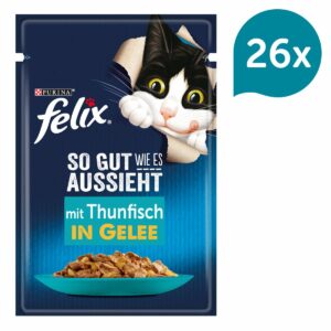 FELIX So gut wie es aussieht in Gelee mit Thunfisch 26x85g