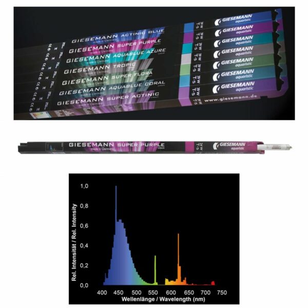GIESEMANN T5 Leuchtmittel super purple 80