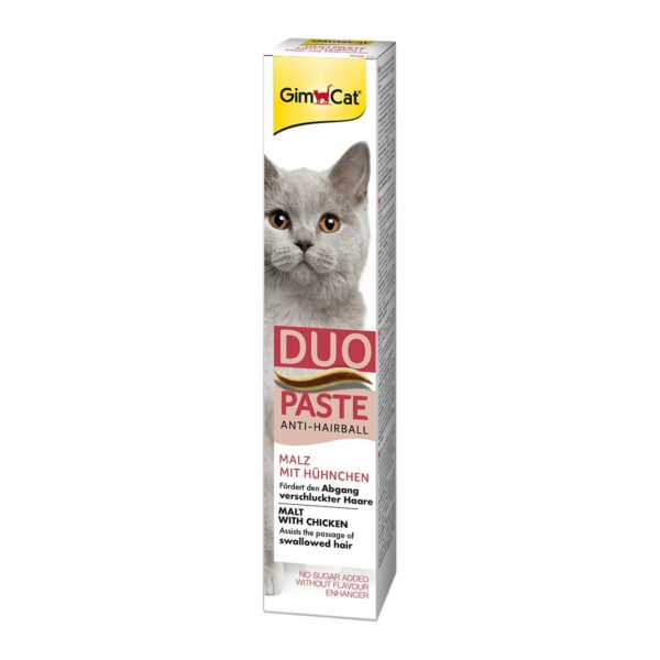 GimCat DUO Paste Anti-Hairball Malz mit Huhn 50g