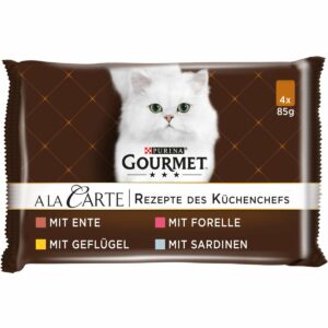 GOURMET A la Carte Rezepte des Küchenchefs Mixpaket 12x4x85g