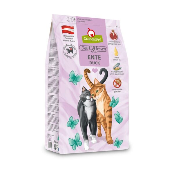 GranataPet DeliCatessen Trockenfutter Ente Adult 1