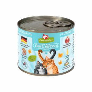 GranataPet Katze - Delicatessen Dose Lachs & Pute 12x200g