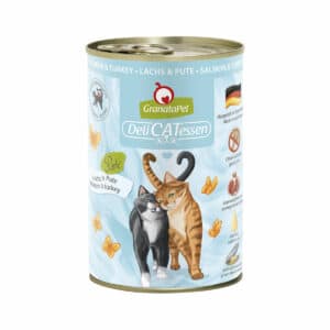 GranataPet Katze - Delicatessen Dose Lachs & Pute 12x400g