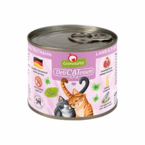 GranataPet Katze - Delicatessen Dose Lamm & Truthahn 6x200g