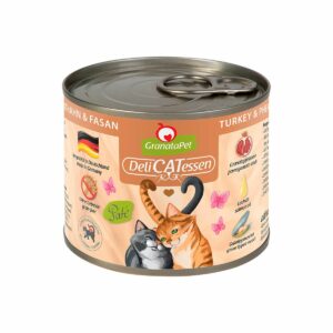 GranataPet Katze - Delicatessen Dose Truthahn & Fasan 6x200g