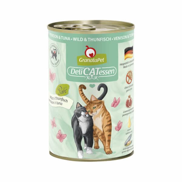 GranataPet Katze - Delicatessen Dose Wild & Thunfisch 12x400g