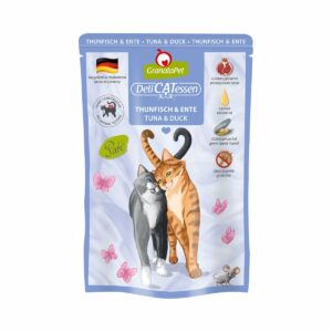 GranataPet Katze - Delicatessen Pouch Thunfisch & Ente 6x85g