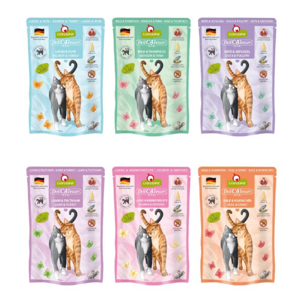 GranataPet Katze - Multipack 1 DeliCatessen 6x85g