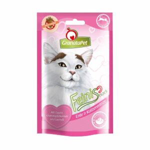 GranataPet Katzensnack Feinis Ente & Katzenminze 50g