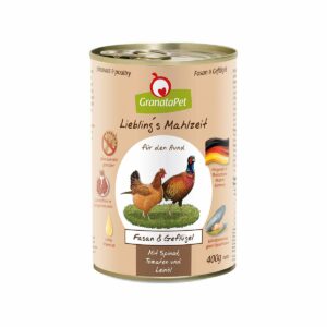 GranataPet Liebling's Mahlzeit Fasan und Geflügel 6x400g