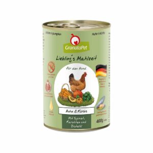 GranataPet Liebling’s Mahlzeit Huhn und Kürbis 6x400g