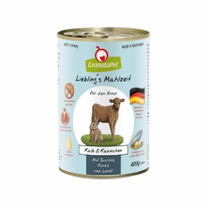 GranataPet Liebling's Mahlzeit Kalb und Kaninchen 6x400g