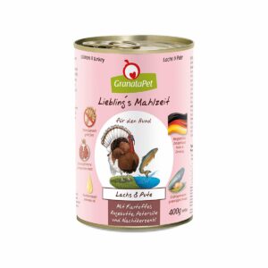 GranataPet Liebling's Mahlzeit Lachs und Pute 6x400g