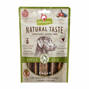 GranataPet Natural Taste Dental Care Hirsch 70g