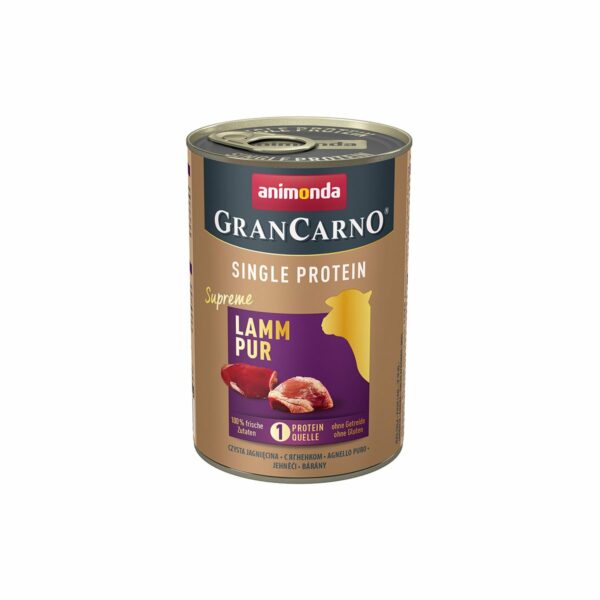 animonda GranCarno single protein Lamm pur 24x400g