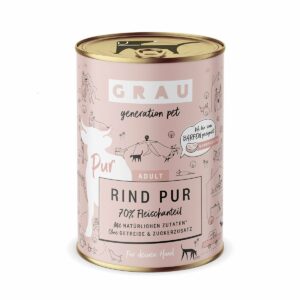 GRAU Hund Adult Rind Pur 6x400g