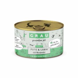 Grau Katze Pute & Lamm 24 x 200g