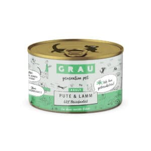 Grau Katze Pute & Lamm 6 x 200g