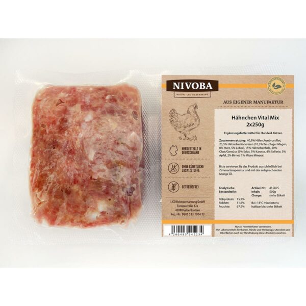 Nivoba Hähnchen Vital Mix 28x2x250g