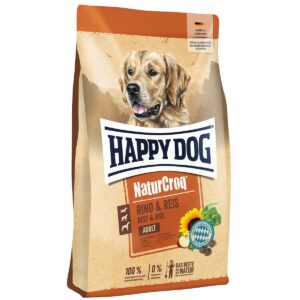 Happy Dog NaturCroq Rind & Reis 2x15kg