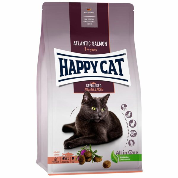 Happy Cat Sterilised Adult Atlantik Lachs 2x10kg