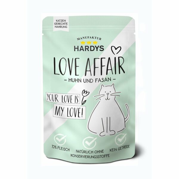 Hardys Love Affair Huhn & Fasan 24x100g