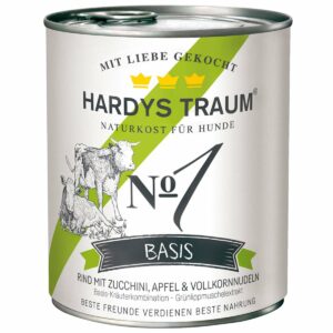 Hardys Traum Nassfutter Basis No. 1 Rind 6x800g