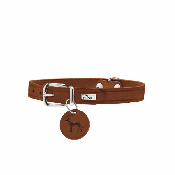 Hunter Halsband Aalborg cognac L