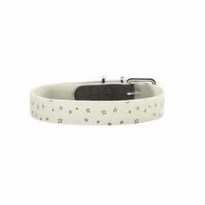 Hunter Halsband Convenience Reflect Glow weiß Sterne S