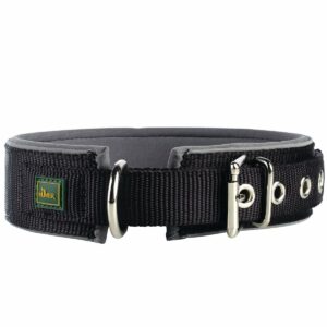 Hunter Neopren Reflect Halsband schwarz/grau 50