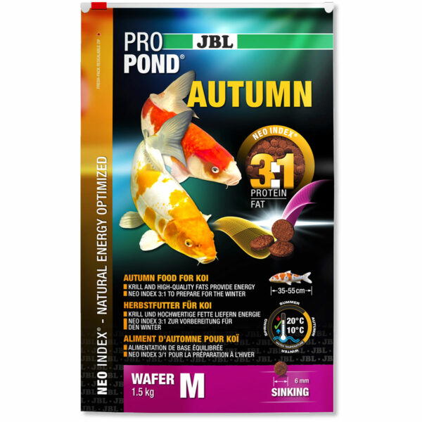 JBL ProPond Herbstfutter für Koi M 1