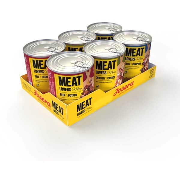 Josera Meatlovers Menu Multipack 6x800g