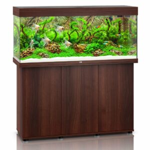 Juwel Rio 240 LED Komplett Aquarium mit Unterschrank SBX dunkles holz