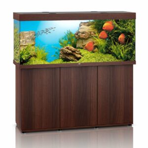 Juwel Rio 450 LED Komplett Aquarium mit Unterschrank SBX dunkles holz