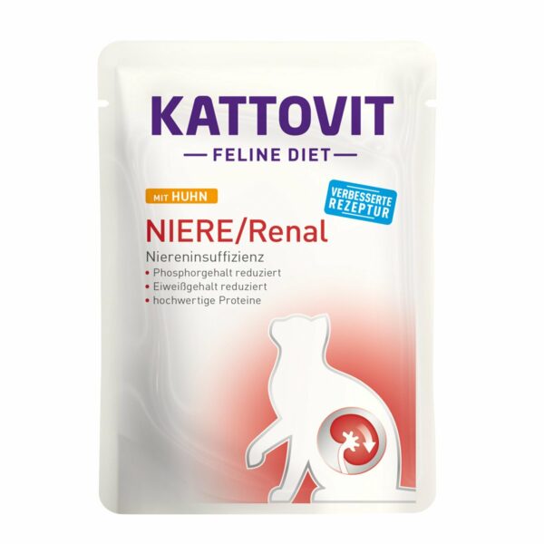 Kattovit Niere/Renal Huhn 24x85g