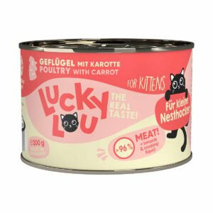 Lucky Lou Lifestage Kitten Geflügel 24x200g