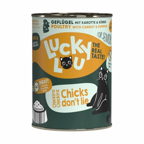 Lucky Lou Lifestage Senior Geflügel 24x400g