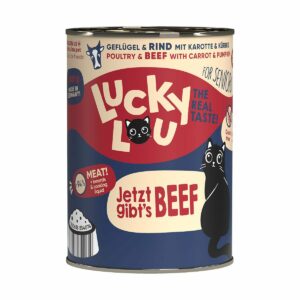 Lucky Lou Lifestage Senior Geflügel & Rind 24x400g