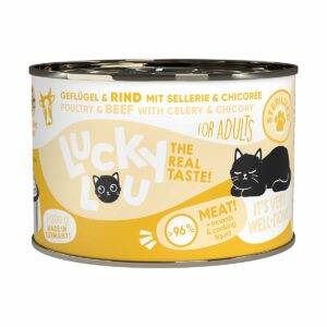 Lucky Lou Lifestage Sterilized Geflügel & Rind 6x200g