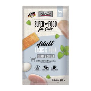 MAC's Cat Pouchpack Lachs und Geflügel 12x100g