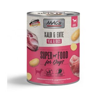 MAC's Dog Kalb und Ente 6x800g