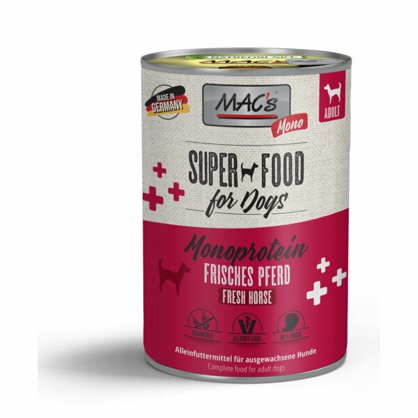 MAC's Dog Mono Pferd 12x400g