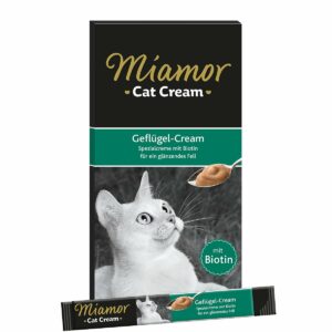 Miamor Cat Cream Geflügel-Cream 11x6x15g