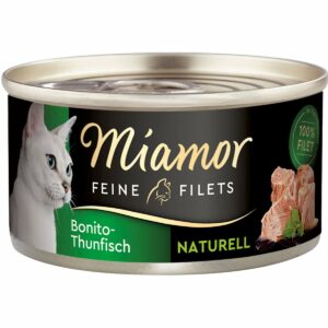 Miamor Feine Filets Naturelle Bonito-Thunfisch 24x80g