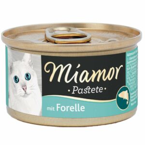 Miamor zarte Fleischpastete mit Forelle 12x85g