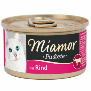 Miamor Pastete mit Rind 12x85g