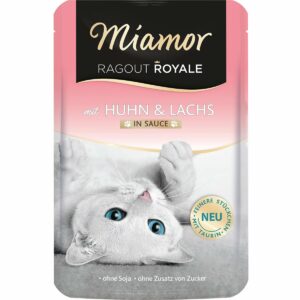 Miamor Ragout Royale Huhn & Lachs in Sauce 44x100g