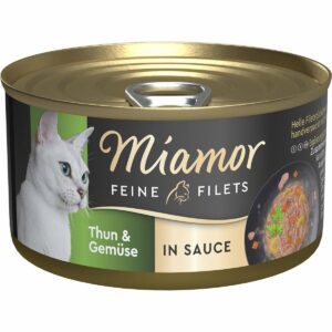 Miamor Feine Filets in Sauce Thun & Gemüse 24x85g