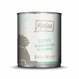 MjAMjAM - gute Pute an gedämpftem Kürbis 6x800g